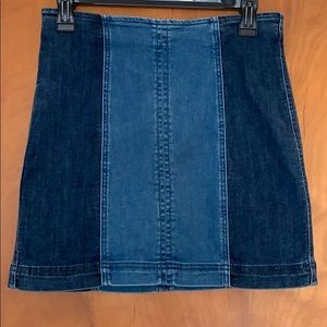 PacSun denim skirt